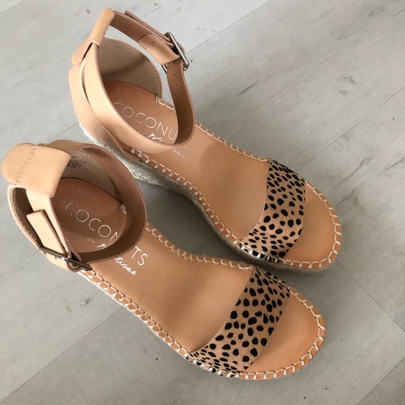 MATISSE COCONUTS 🥥 LEOPARD ESPADRILLES NWOT - Picture 5 of 9